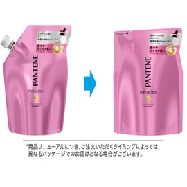 Pantene Miracles Color Shine Color Fade Resistant Damage Repair No Sulfate Additive Shampoo Refill, 14.2 fl oz (420 ml)