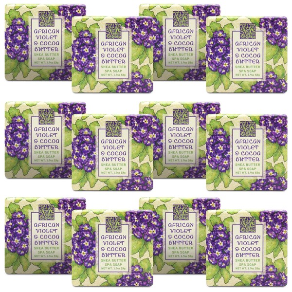 Greenwich Bay Mini Botanical Soap Bars – 12 Pack 1.9
