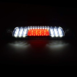Rear High Mount Stop Lamp Compatible For Chevy Silverado GMC Sierra 1500 2014- 2018 LED 3rd Brake Cargo Tail Light Lamp (White)