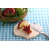 Sakai Sangyo Shimanto Hinoki Tabletop Cutting Board, Apple Shaped, Apple