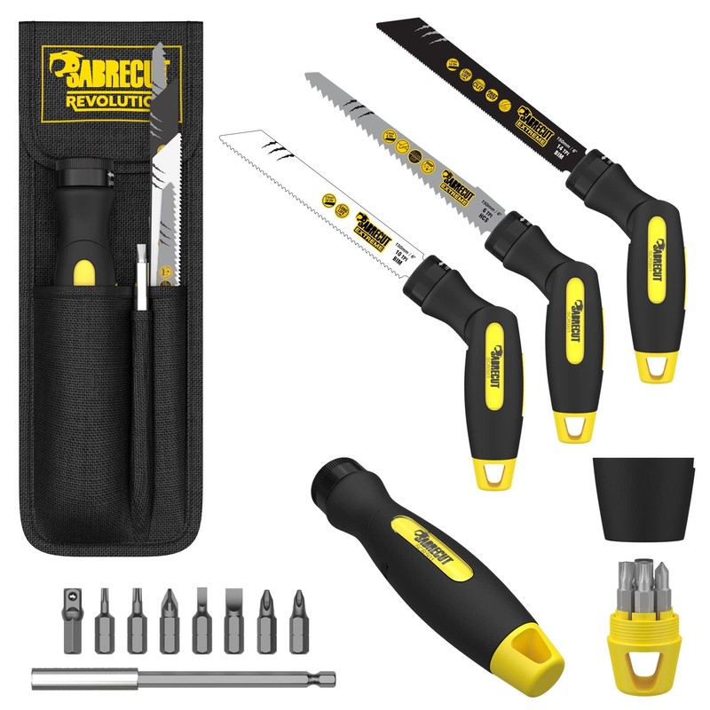 15 x SabreCut SCRS01 4 in 1 Saw & Screwdriver