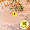 Luxshiny 10pcs Acrylic Tent Table Numbers 1-10 Double Side Numbered