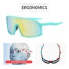 ICECONY Polarized Kids Sports Sunglasses Youth Baseball Sun Glasses UV400