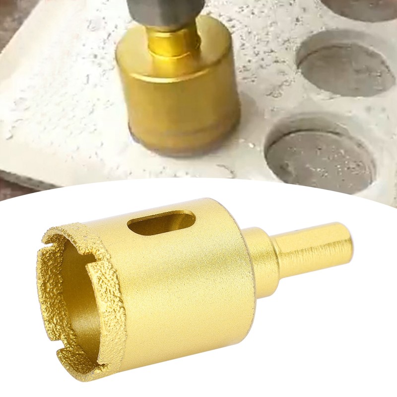 5Pcs Diamond Hole Saw Drill Bit Granite Ceramic Concrete Marble