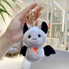 Amily, 4 Types of Cats, Bat Keychain, Fluffy, Cute, Stuffed