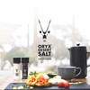 Oryx Black Pepper Mill - Ceramic Pepper Grinder Refillable -