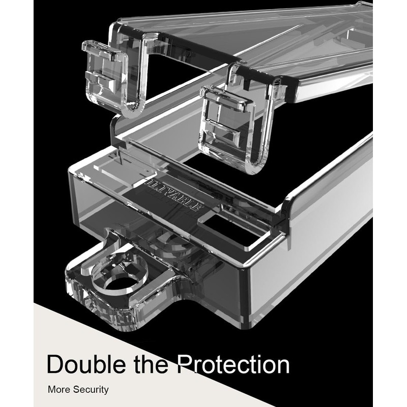 Light Switch Guard, ILIVABLE Child Proof Rocker Switch Plate Cover