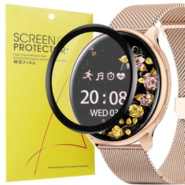 Blueshaweu Screen Protector Compatible with QEYUMYEU 2025 Smartwatch Women's 1.39 Inch G23, HD Clear Flexible TPU Screen Protector [Pack of 3] Compatible with QEYUMYEU G23 Smartwatch (Black)