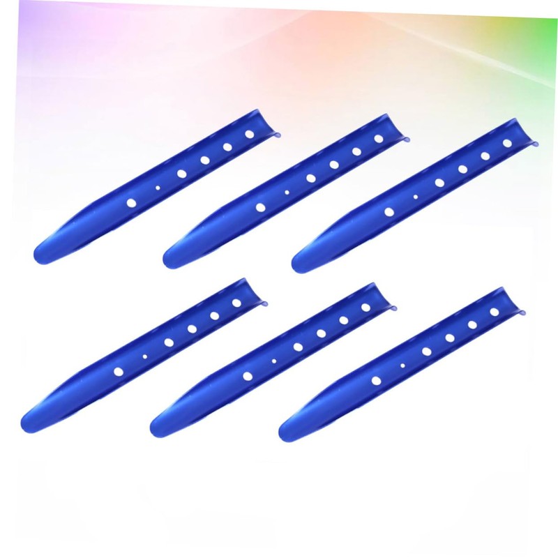 OHPHCALL 6pcs 31cm U-Shaped Snow Nail Beach Aluminum Nail Tent