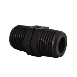 Pack of 2-1/2" MDPE Nipple (Known as MDPE Threaded Nipple/Nipples Also Available in 1/2 Inch, 3/4 Inch and 1 Inch BSP)