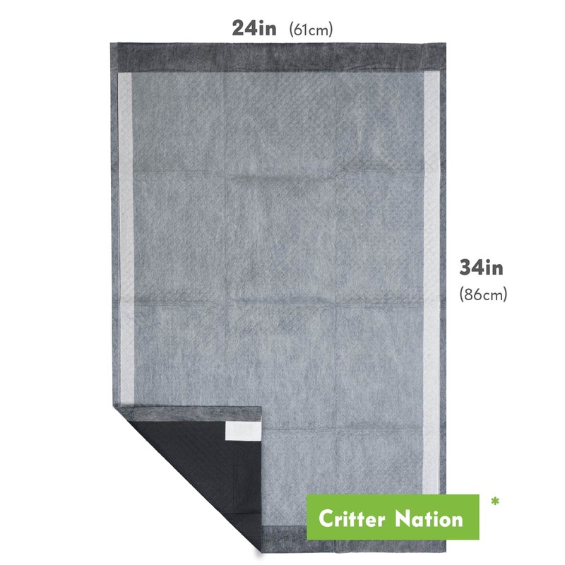 Paw Inspired Disposable Guinea Pig Cage Liners | Bamboo Charcoal