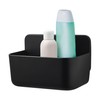 tesa Lavaa Shower Basket S, Matte Black - Shower Shelf