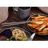 iBasingo Titanium Foldable Chopsticks Camping Travel Retractable Chopsticks Ultralight Reusable