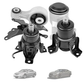 Engine Motor Mount Set Compatible with 2007 2008 2009 2010 2011 2012 Altima 3.5L CVT & 2009–2014 Maxima 3.5L – Replace A4355HY A4365HY A4356HY A7363 A7361