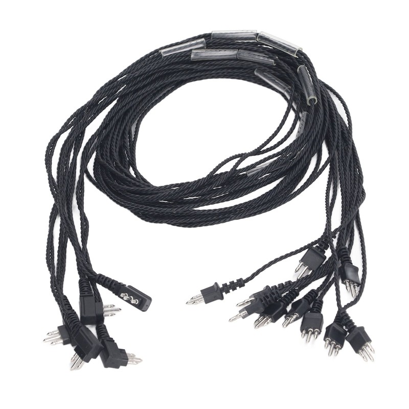 5pcs Sound Aid Adapter Cable Recevier Cable Hearing Device Accessories