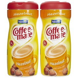 Coffee-mate Powdered Creamer Canisters - Hazelnut - 15 oz - 2 Pack