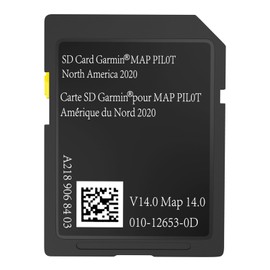 Latest Version Navigation SD Card Compatible with Mercedes CLA/GLC/GLA/AMG/A/B/C/E-Class, 14.0 (MAP 14.0) ONLY Fit for The Audio 20 (Code 522) NTG, Can/Mex/USA Maps-A2189068403