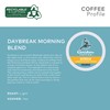 Caribou Coffee Daybreak Morning Blend Keurig Single-Serve K-Cup Pod, Light