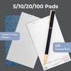 FMP Brands 5 Pack Guest Checks Pads, Server Notepad for