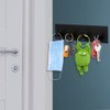 Picowe Key Holder for Wall Decorative, Adhesive Stainless Steel Key