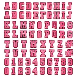 Ckysee - Juego de 74 dijes de letras con números para decoración de zapatos, alfabeto doble A a Z de 0 a 9 números, regalo para niños, niñas, hombres, mujeres y adultos, Cloruro de polivinilo, No es