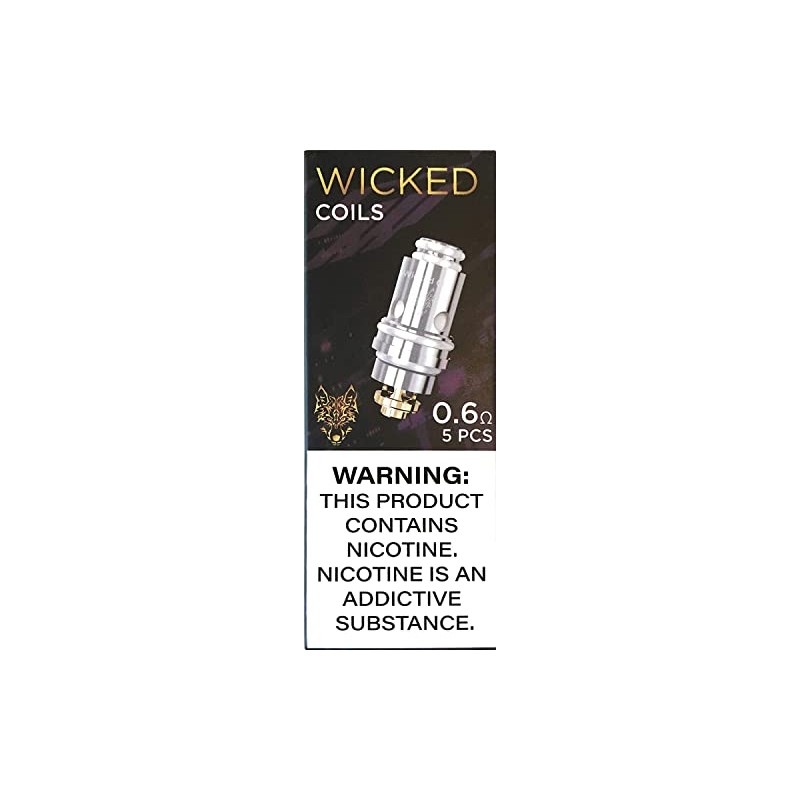 TVDC (5-Pack) Snowwolf - A-Feng Wicked X-Grid Coils (0.6 ohms)