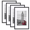 Giftgarden 11x17 Picture Frame Pack of 4, Matted 11x17 Frames