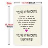 Anniversary Card for Wife/Husband - Funny Valentine's Day Gifts for