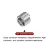 sourcing map 25pcs Threaded Inserts 1/4-20 UNC 1.5D (9.525mm) Helical