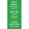 Chamberlain KLIK3C-BK2/KLIK5C-BK2, Garage Door Opener Remote, Black