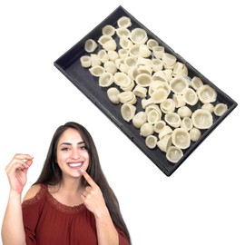 TTKBHHQ-Dental Temporary Crown Veneers Tooth Cap Crown Veneers,for Front Back Tooth,Dental Supplies Two Boxes.