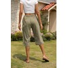 Veatzaer Summer Pants Women Light Crop Pants BreathableYoga Pajama Crop