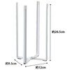 Yamazaki 6784 Kitchen Eco Stand, Tower, White, Approx. W 4.7