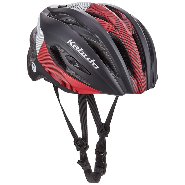 OGK KABUTO Bicycle Helmet RECT G-1 Matte Black Red Size: