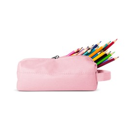 Simple Modern Pencil Case, Pouch, Box for School | Bag for Makeup and Travel Toiletry | Hudson Collection | Blush