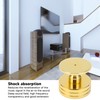 4Set Speakers Spikes Shock Absorbing Prevent Slip Zinc Alloy Speaker