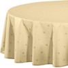 Erwin Müller Tablecloth champagne size oval: 140x190 cm