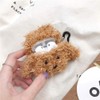 Teddy Dog Airpods Case with Keychain (First and Second Generation)