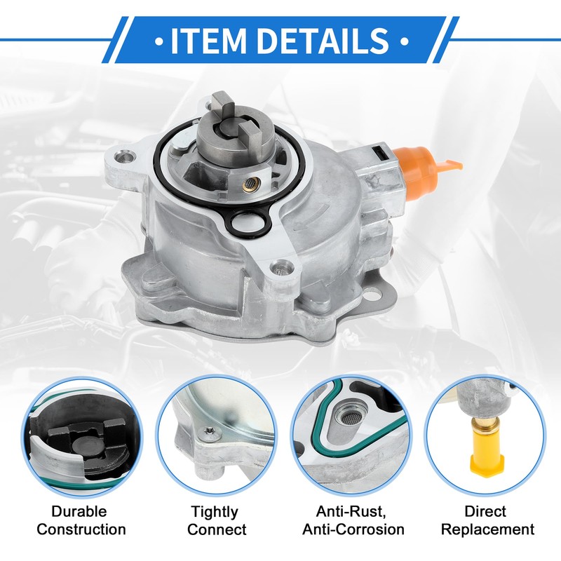 VekAuto Brake Vacuum Pump No.12632504 Engine Vacuum Pump for Buick