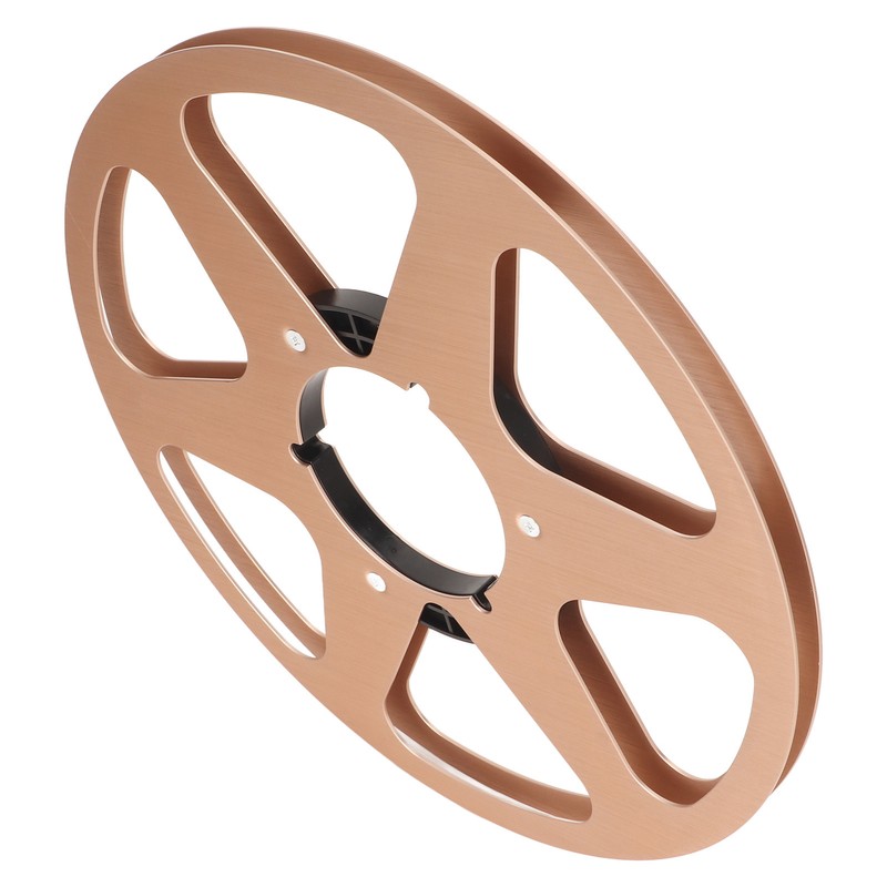 1/4 10 Inch Empty Tape Reel Aluminum Alloy Reel Tape