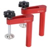 2Pcs Bench Dog Clamp Aluminum Alloy Hold Down Bench Hole