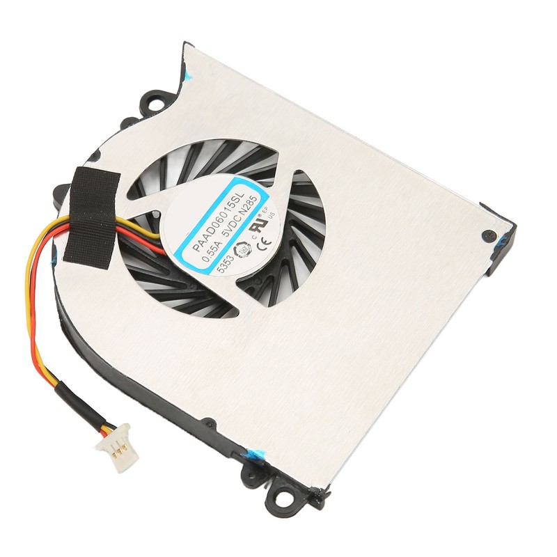 GS60 CPU Cooling Fan 3Pin Connector Durable Metal ABS Light