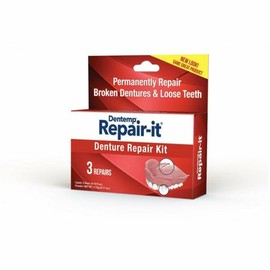 D.O.C Dentemp DOC REPAIR-It Denture Repair Kit 3 Repairs/Box