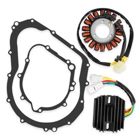RANSOTO Stator with Regulator Rectifier with Gasket kit Compatible with 2006-2012 Suzuki GSXR 600 750