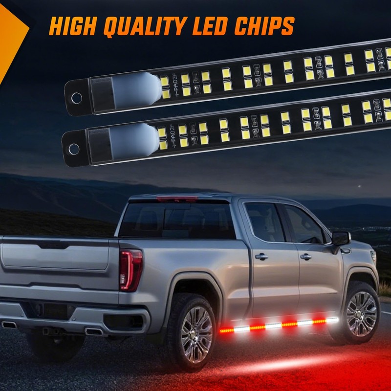 Nilight 2PCS 70 Inch Emergency Strobe Light Strip with Controller