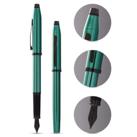 Cross Century II Translucent Green Lacquer Fountain Pen
