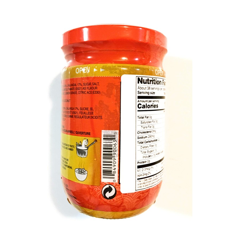 Cock Brand Tom Kha Kai Instant Sour Spicy Coconut Paste