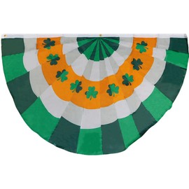 Ireland Irish Shamrock Premium Quality Fade Resistant Heavy Duty 3x5 3'x5' Rough Tex 68D Nylon Flag Banner Fan Bunting
