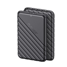 ORICO 2.5 Inch Hard Drive Enclosures, 2-Pack USB 3.0 to SATA 5Gbps for 7-9.5mm SSD HDD External Hard Drive Disk Case Support UASP Trim Tool Free,25PW1U3