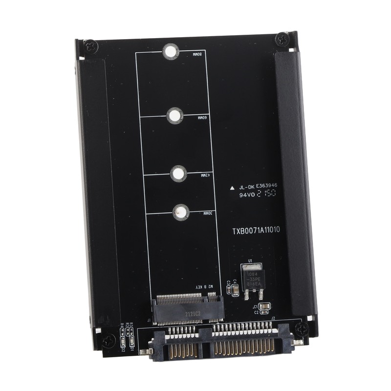 Conversion Card M.2 to SATA3.0 Expansion Bkey Adapter SSD Solid